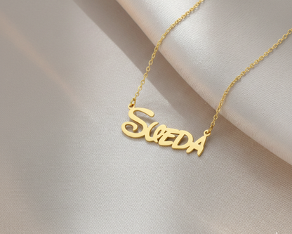 "CUSTOMIZED" "Personalised" "single' "NAME NECKLACE