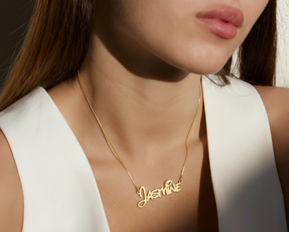 "CUSTOMIZED" "Personalised" "single' "NAME NECKLACE